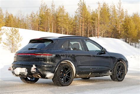 New 2023 Porsche Macan Ev Spied Ahead Of Launch Car Magazine