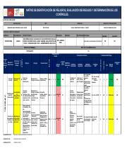 6 IPERC TOPOGRAFO xlsx MATRIZ DE IDENTIFICACIÓN DE PELIGROS