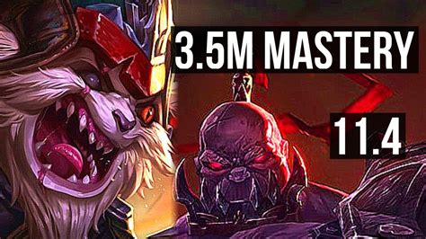 KLED Vs SION TOP 3 5M Mastery 8 1 7 Dominating EUW Diamond