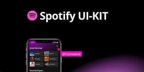 Spotify Ui Kit Figma