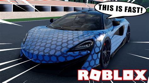 My First Super Fast Mclaren In Roblox Driving Empire Youtube