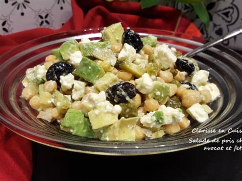 Salade V G Tarienne De Pois Chiches Avocat Et Feta Recette Par