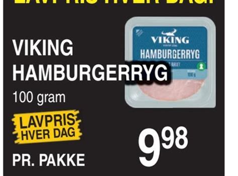 Viking Hamburgerryg Tilbud Hos Abc Lavpris