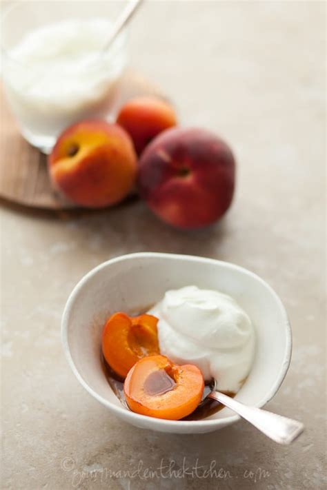 Fresh Fruit with Fromage Blanc and Spiced Honey | Gourmande in the Kitchen