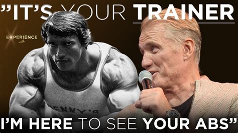 I Couldnt Sleep Dolph Lundgren Talks About Arnold Schwarzenegger