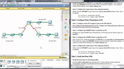 Ccna Security Chapter Pt Activity Configure And Verify A Site To