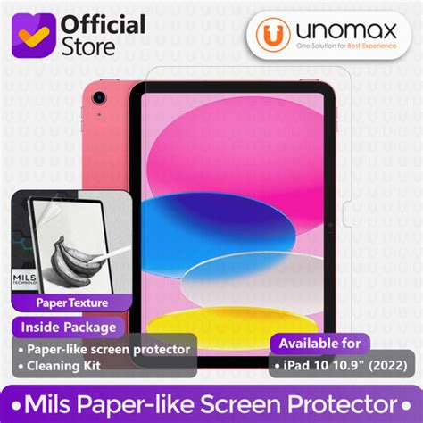 Promo Paperlike IPad 10 10 9 2022 Mils Screen Protector Matte