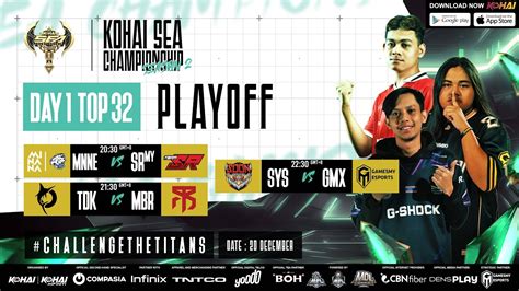 LIVE ENG DAY 2 TOP 32 KOHAI SEA CHAMPIONSHIP SEASON 2 YouTube