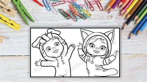 Dave And Ava Coloring Pages