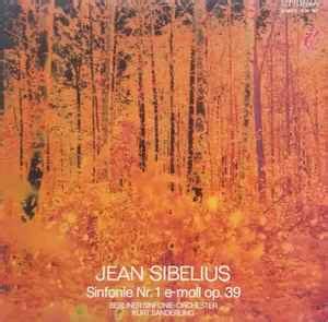 Jean Sibelius Kurt Sanderling Berliner Sinfonie Orchester Sinfonie