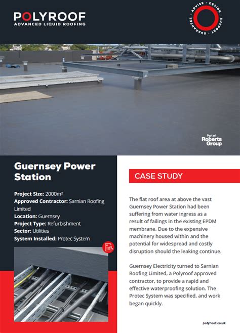 Guernsey Power Station Polyroof