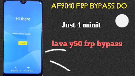 How To Lava AF9010 F Frp Bypass 2021 Lava Benco Y50 Frp Bypass YouTube