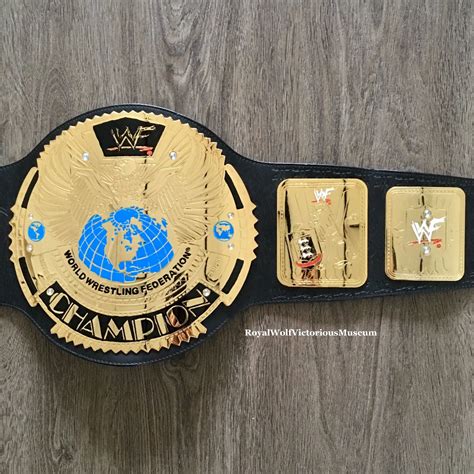 Wwf Rare Attitude Era World Wrestling Federation Champion Title Belt