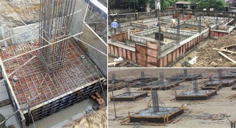 Types Of Foundations In Construction Industry Types Of Foundation Building Construction