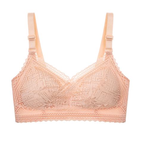 Pushup Bra Womens Comfortable Breathable No Steel Sexy Lace Appear