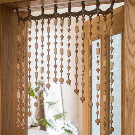 Wood Beaded Door Curtain Walmart