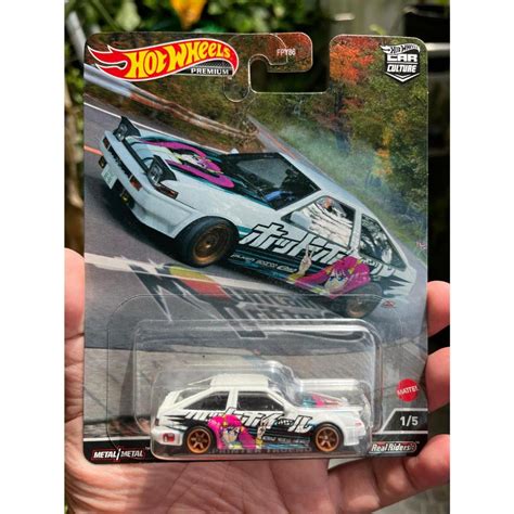 Jual Hot Wheels Premium Toyota AE86 Trueno Mountain Drift Wibu