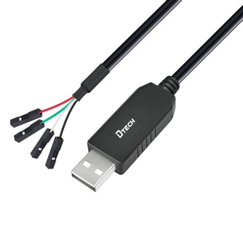 عالية الدقة DTECH USB إلى TTL Serial Adapter 3 3V Debug Cable TX RX