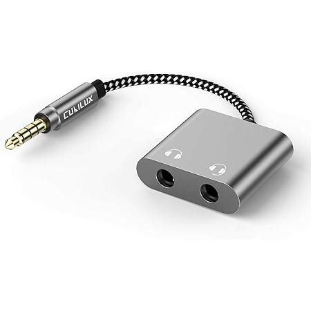 Avantree Tr Two Way Mm Dual Headphone Jack Splitter Aux Stereo