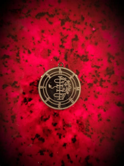 Asmodeus Sigil Pendant Necklace — The Order