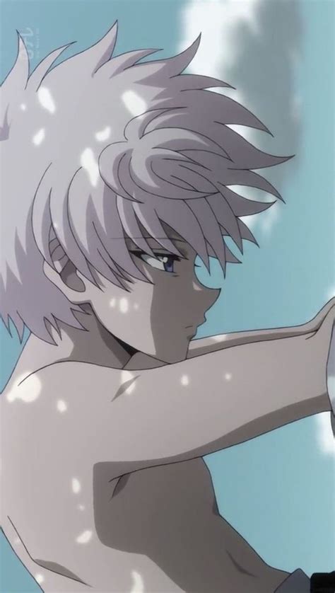 Pin By Lbrns On Hxh Killua Killua Shirtless Fanart Anime Wallpaper