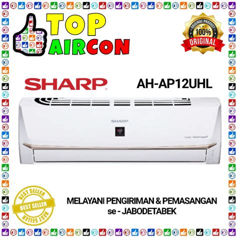 Jual Ac Sharp Ah Ap Uhl Pk Plasma Ah A Uhl Pasang Instalasi