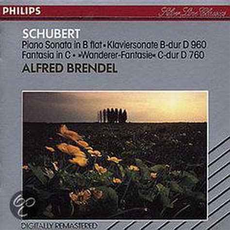 Schubert Piano Sonata D Wanderer Fantasy Brendel Alfred