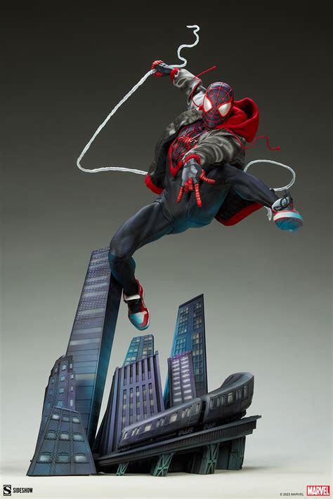 Miles Morales Premium Format Figure Exclusive Sideshow Collectibles