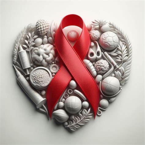 Hyper realisitc arte vectorial icono de cinta roja símbolo de cáncer