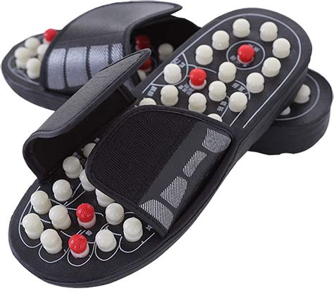 Buy Evaliana Acupoint Rotating Foot Massage Shoes Slippers Sandal Feet Reflexology Acupressure