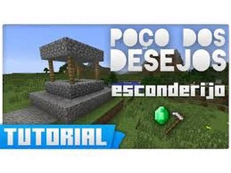 Como Fazer Uma Fonte Dos Desejos No Minecraft Pe Youtube