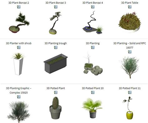 revit plant families   create revit families