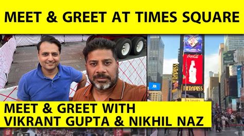 SPORTS TAK MEET AND GREET WITH VIKRANT GUPTA AND NIKHIL NAZ AT TIMES