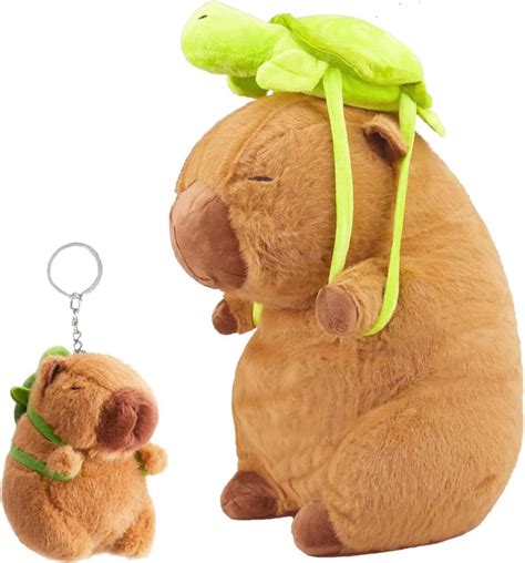 Amazon Babylounger 2 Pcs Capybara Plush Keychain Set Capybara