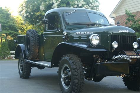 Dodge Power Wagon Pickup 1947 Green For Sale 839055588 1947 Dodge