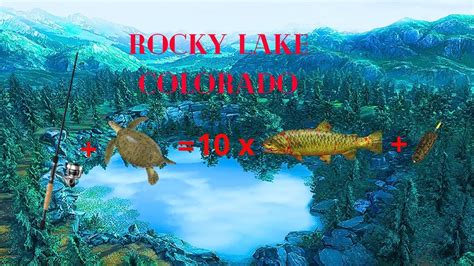 Rocky Lake Monster Fish Tyrannotrout x 10 Много риби много уникати