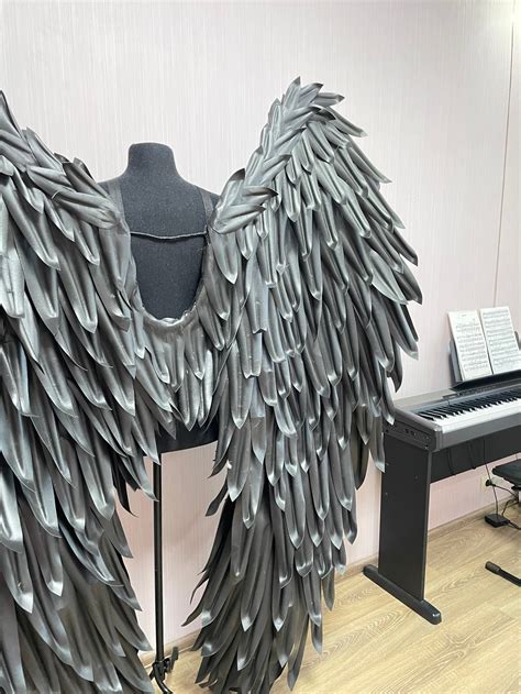 Black Angel Wings Demon Wings Cosplay Costume Sexy Cosplay Etsy