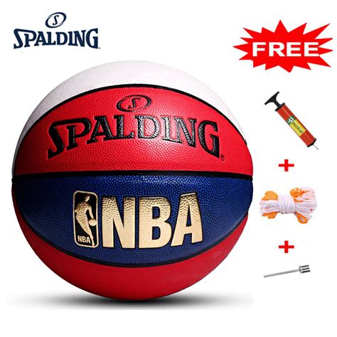 Spalding Basketball Y Size Pu Leather Material Basketball Ball