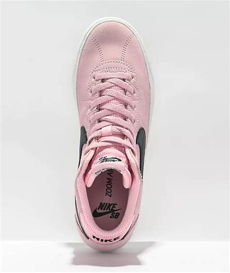 Nike Sb Bruin High Pink And Black Skate Shoes