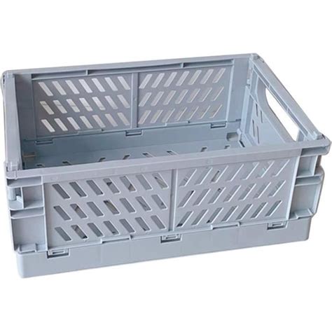 Dreamdeer Caisse Pliante En Plastique Bo Te De Rangement Pliante Panier