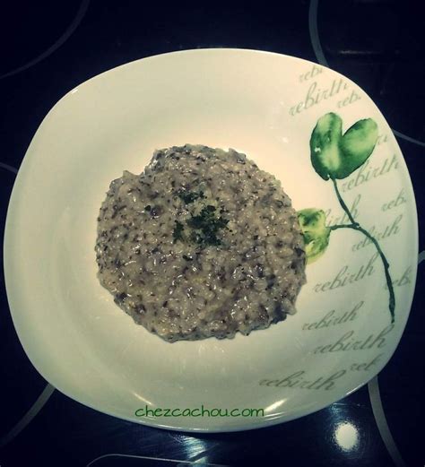 Risotto Aux Ros S Des Pr S Chezcachou Champignon Recette Recettes