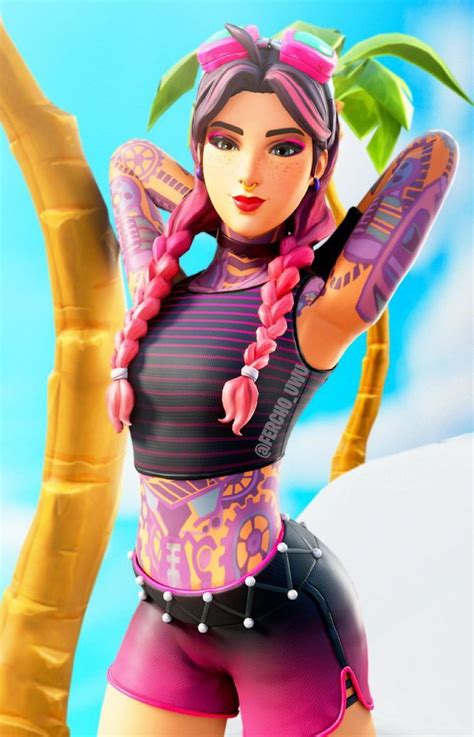 Kawaaaii Summer Jules Moboexpert Fortnite Skin Images Gamer Pics