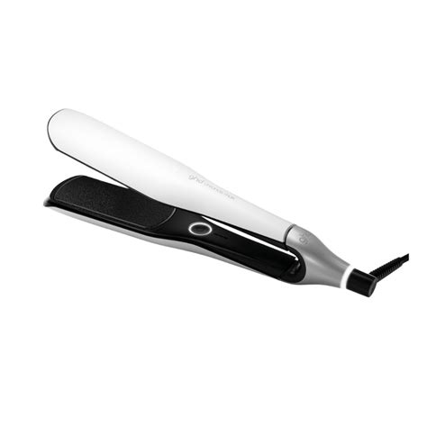 ghd chronos max wide plate hair straightener white
