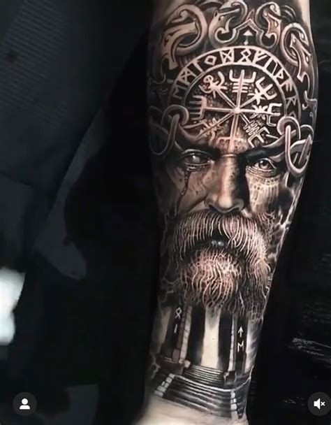 Pin By Renan Cezar On A Viking Tattoos Forearm Wing Tattoo Viking