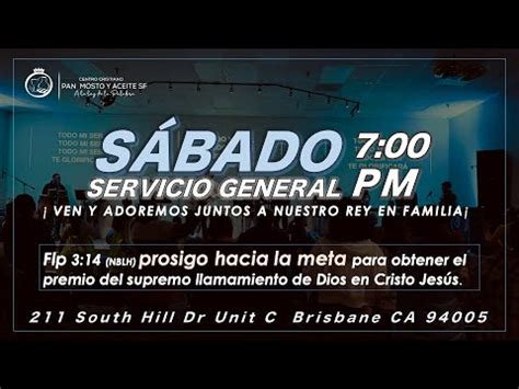 SERVICIO GENERAL OLVIDANDO LO QUE QUEDA ATRÁS YouTube