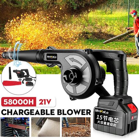 1200W Cordless Electric Air Blower Vacuum Cleannig Blower Leaf Computer