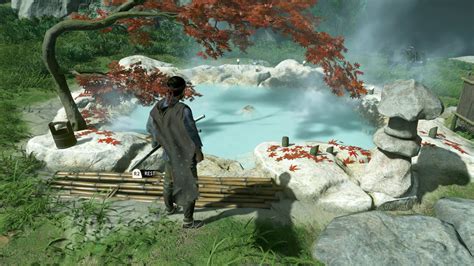 Hot Springs Ghost Of Tsushima Points Of Interest
