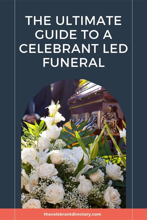 The Ultimate Guide To A Celebrant Led Funeral Cover Image With Text