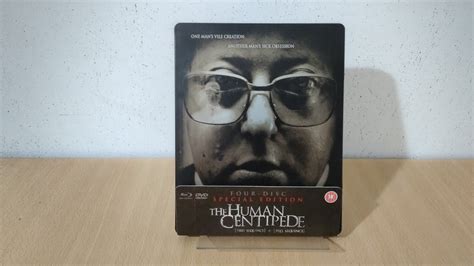 85 The Human Centipede I II Blu Ray DVD Special Edition Steelbook