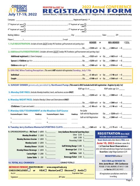 Fillable Online National Convention Registration Fax Email Print